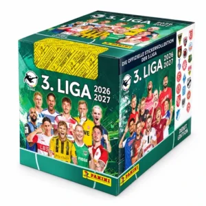 Panini 3. Liga 2026/27 Stickerdisplay mit 36 Stickertüten