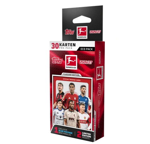 Topps Flagship Bundesliga 2026/27 Eco Pack – Originalmotiv