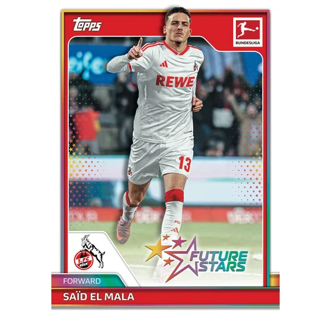 Saïd El Mala Future Stars Topps Flagship Bundesliga 2026/27 Karte