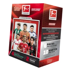 Topps Flagship Bundesliga 2026/27 Value Box Originalabbildung