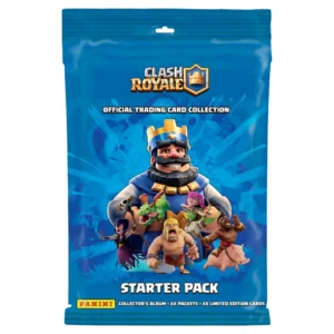 Panini Clash Royale Trading Cards 2026 – Starter Set | Sammelordner + 3 Booster + LE 1