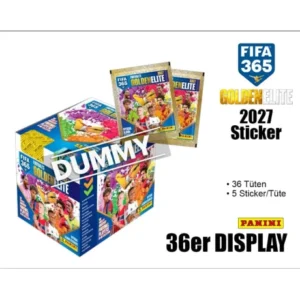 Panini FIFA 365 2027 Sticker Display – 36 Tüten