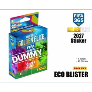 Panini FIFA 365 2027 Sticker Eco-Blister – 8 Tüten