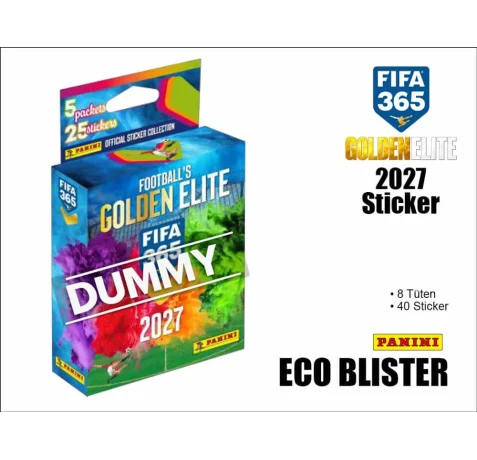 Panini FIFA 365 2027 Sticker Eco-Blister