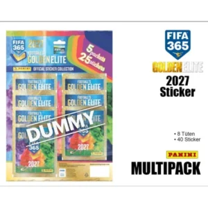 Panini FIFA 365 2027 Sticker Multipack – 8 Tüten