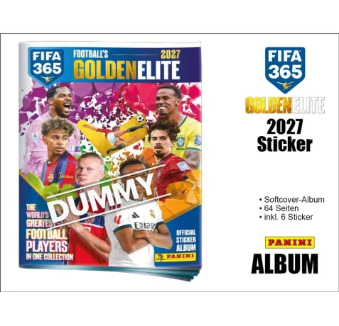 Panini FIFA 365 2027 Sticker Softcover Album