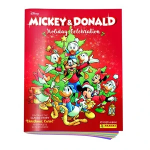 Panini Micky & Donald Holiday Celebration – Album + 10 Stickertüten
