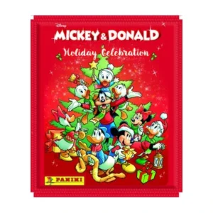 Panini Micky & Donald Holiday Celebration – 10 Stickertüten – 40 Sticker + 10 Cards